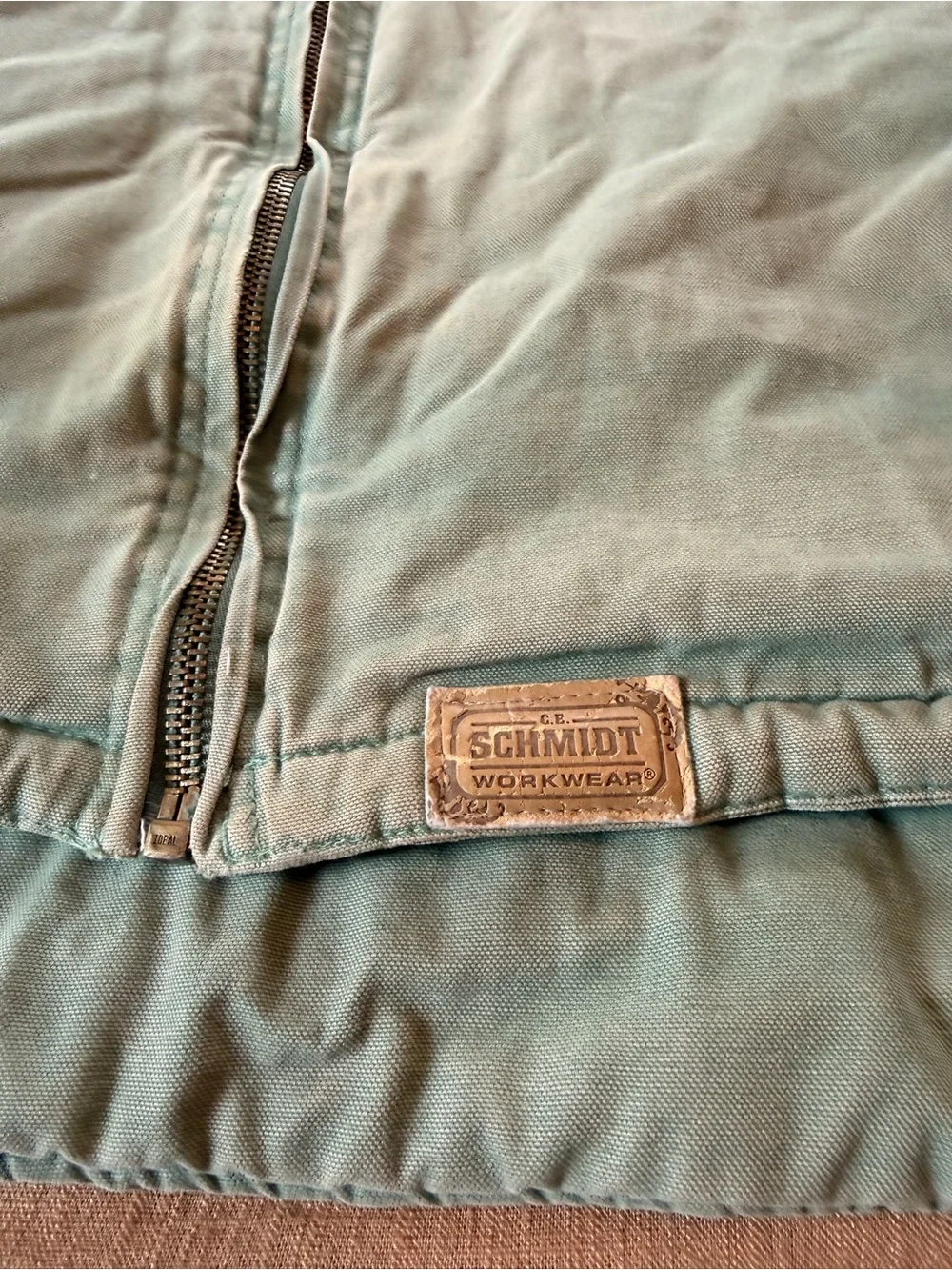 Schmidt workwear Women's XL Hooded Jacket in Sage Green